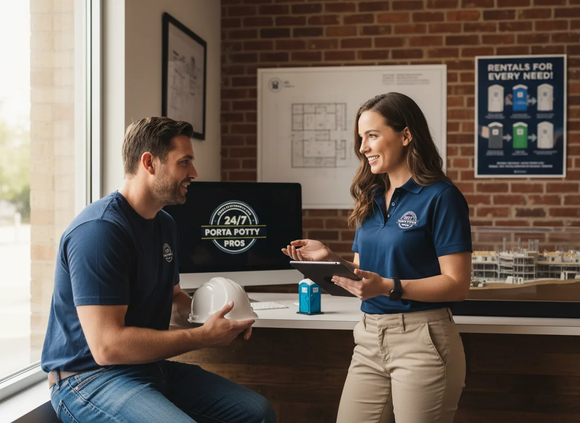 Flushing Toilet Rental Options in Farmington, IA